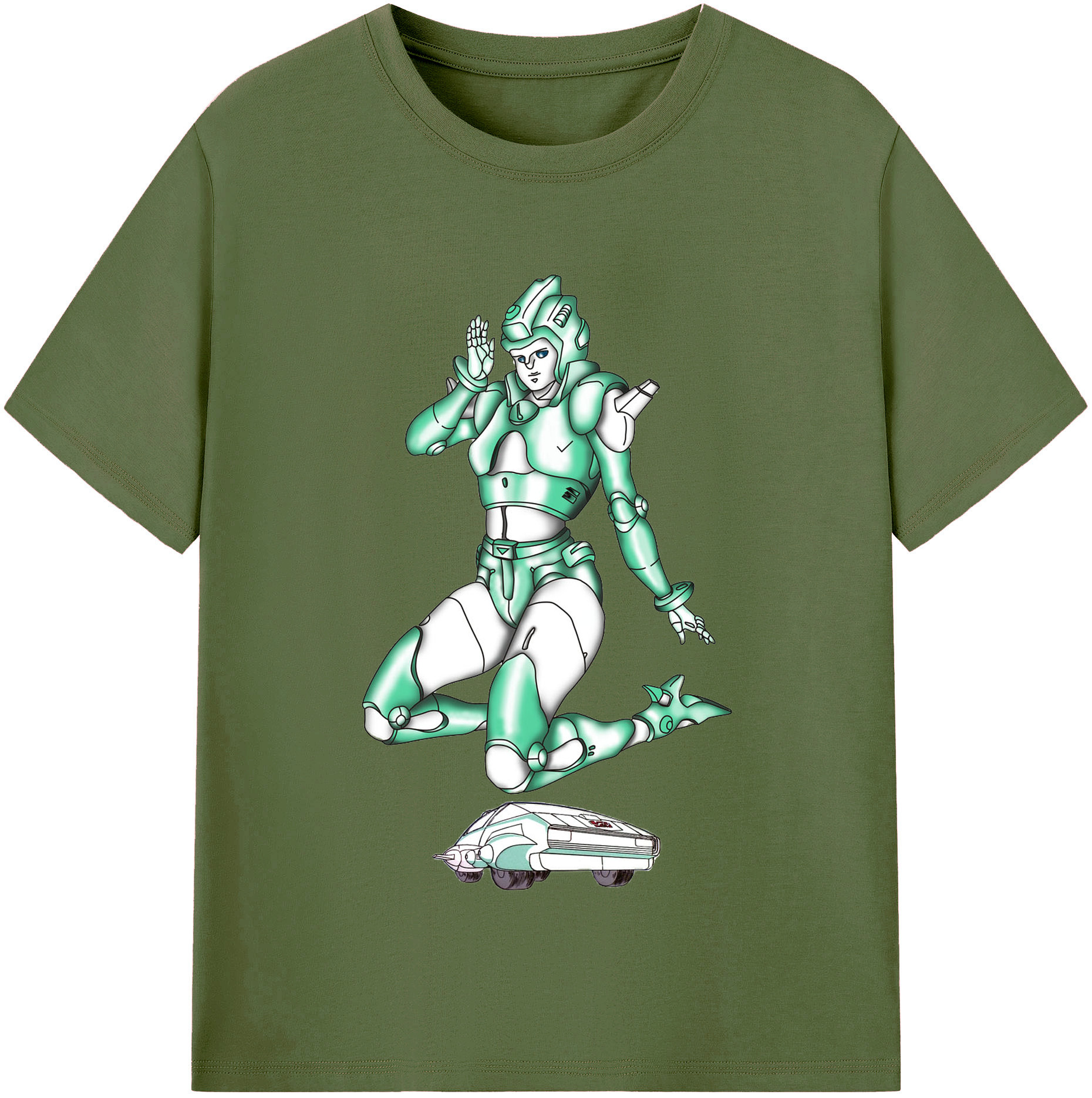 （画像用）  綿100％半袖Tシャツ（フロントプリント）